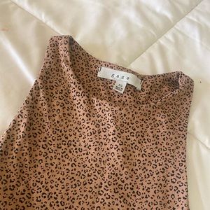 Cheetah print bodysuit